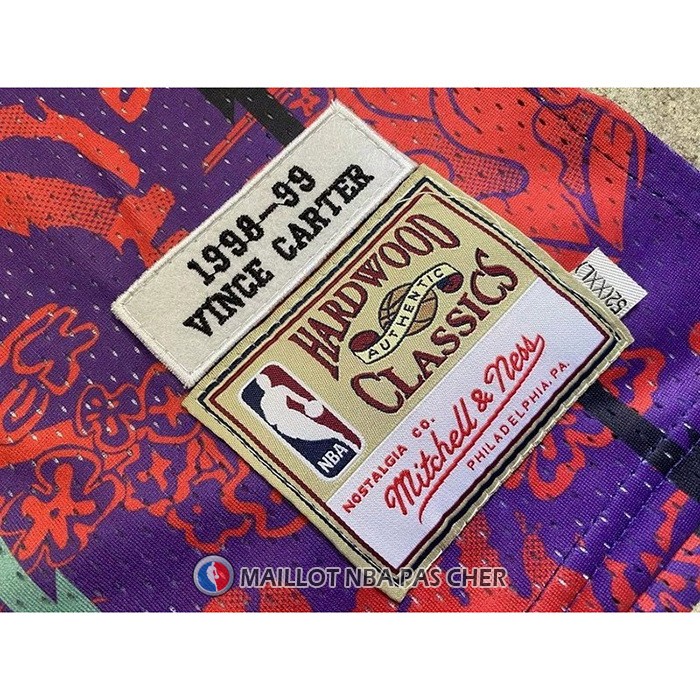 Maillot Tornto Raptors Vince Carter NO 15 Special Year of The Tiger Rouge